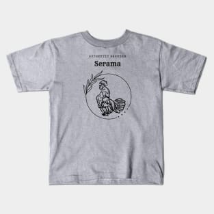 Authentic Serama Breeder Kids T-Shirt